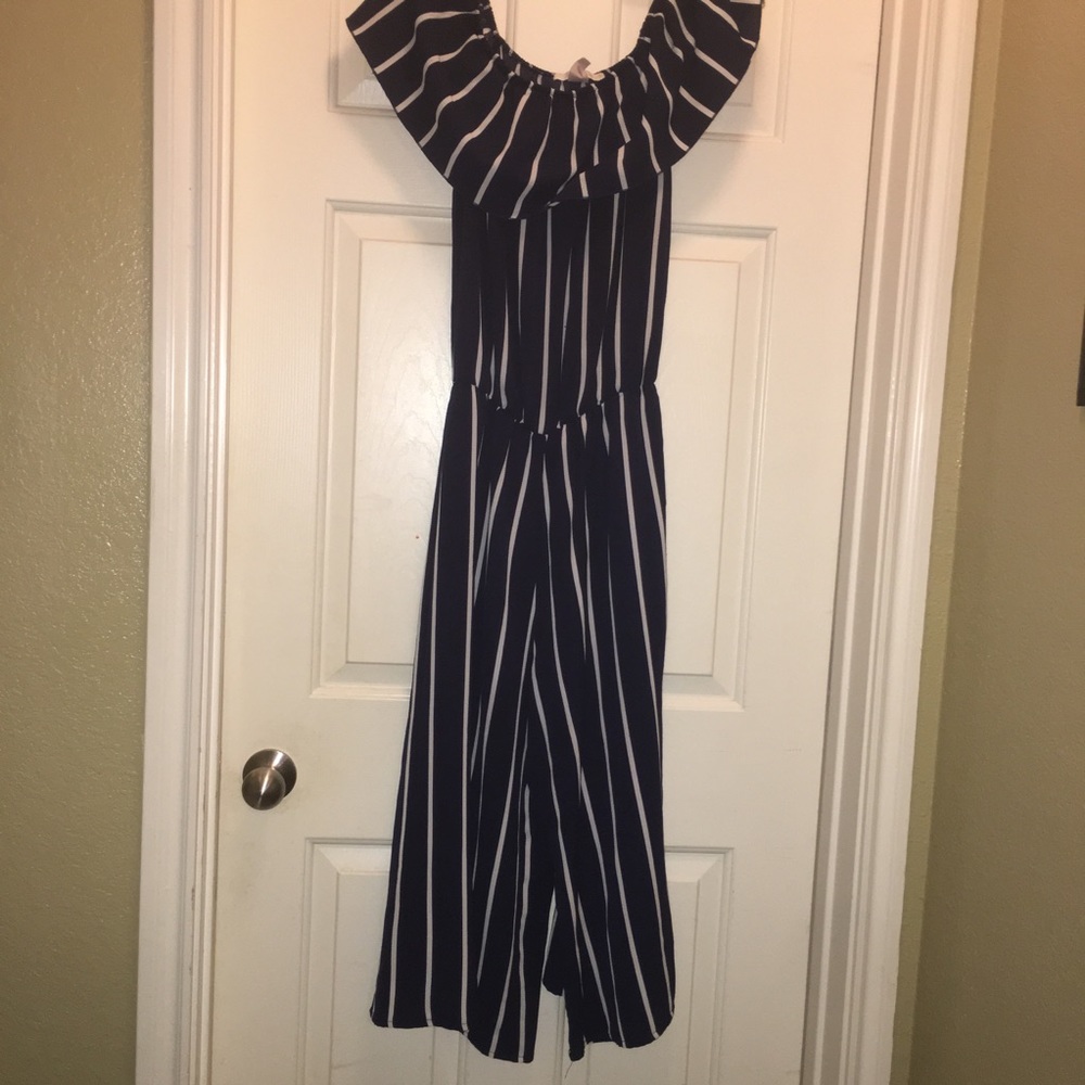 Off Shoulder Jumpsuit